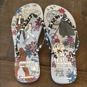 Vera Bradley Star Wars Character Flip Flops
